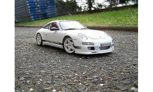 Porsche 911 Targa 1/18 Norev Carrera rs white diecast model cars