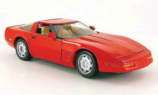 Chevrolet Corvette ZR1 1/18 Maisto coupe red diecast model cars