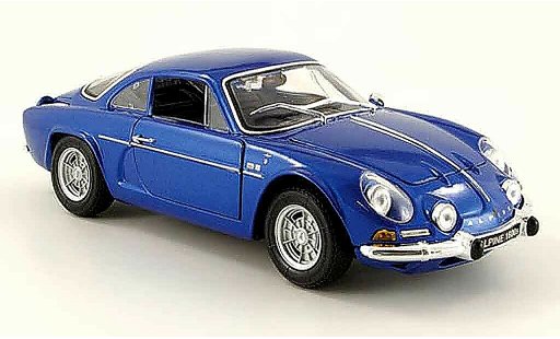 Alpine A110 1600 s 1/18 Maisto blue 1971 diecast model cars