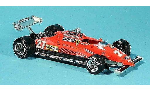 Ferrari 126 C2 1/43 Brumm no.27 p.tambay gp monza diecast model cars