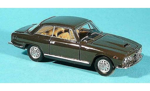 Alfa Romeo 2600 coup&Atilde;&copy; sprint 1/43 Bang brown 1962 diecast model cars