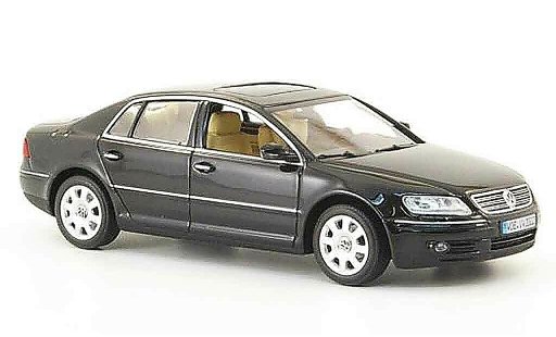 Volkswagen Phaeton Base 1/43 Minichamps black 2002 diecast model cars