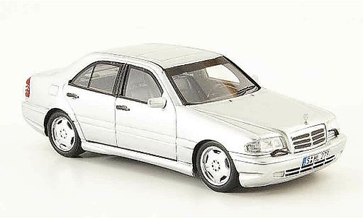 Mercedes Classe C AMG 1/43 Spark C43 (W202) grey metallisee diecast model cars