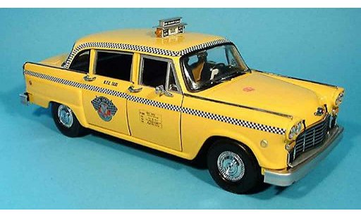 Checker Taxi taxi 1/18 Sun Star new york 1981 a11 diecast model cars