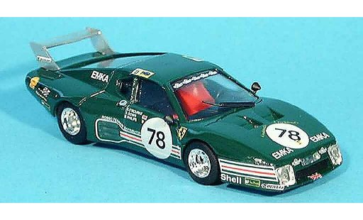 Ferrari 512 BB LM 1/43 Brumm no.78 scuderia emka le mans 1980 diecast model cars