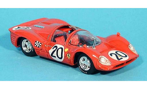 Ferrari 330 P4 1/43 Brumm spyder le mans chris amon 1967 diecast model cars
