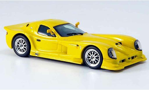 Panoz Esperante Street 1/43 Vitesse Street yellow diecast model cars