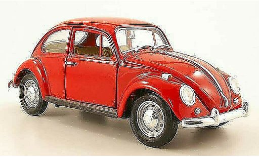 Volkswagen Kafer Base 1/18 Yat Ming red 1967 diecast model cars