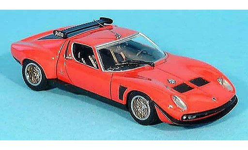 Lamborghini Miura Jota 1/43 Kyosho svr red diecast model cars