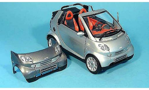 Smart Cabriolet Base 1/18 Kyosho grey (bodypanel grey) diecast model cars
