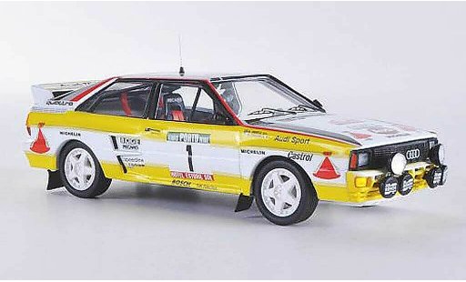 Audi Quattro rallye 1/43 Trofeu No.1Team HB H.Mikkola / A.Hertz Rally de Portugal 1984 diecast model cars