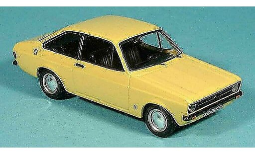 Ford Escort Berlina 1/43 Trofeu 1100 yellow diecast model cars