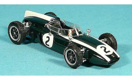 Cooper T53 course 1/43 Brumm No.2 B.McLaren Zweiter GP Great Britain 1960 diecast model cars