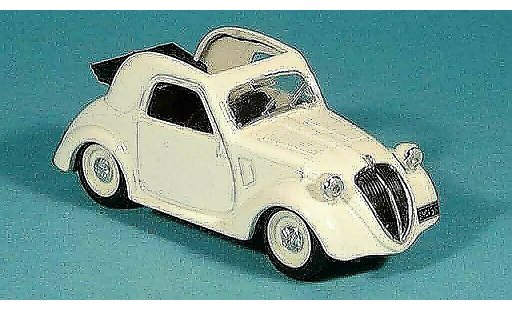 Simca 5 Decapotable 1/43 Brumm white folding roof 196 diecast model cars