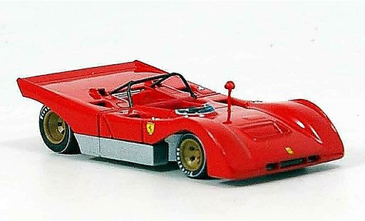 Ferrari 312 PB 1/43 Brumm red prototyp 1971 diecast model cars