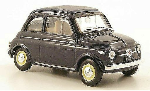 Fiat 500 Nuova 1/43 Brumm blue closedes folding roof 1957 diecast model cars