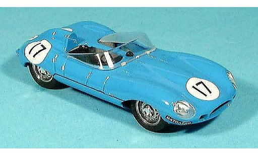 Jaguar D-Type 1954 1/43 Brumm hp 260 blue no. 17 diecast model cars