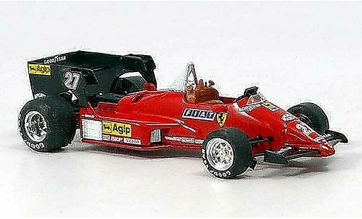 Ferrari 126 C4 1/43 Brumm No.27 GP Belgien M.Alboreto diecast model cars