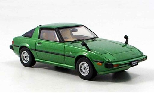 Mazda RX7 1978 1/43 Ebbro green diecast model cars