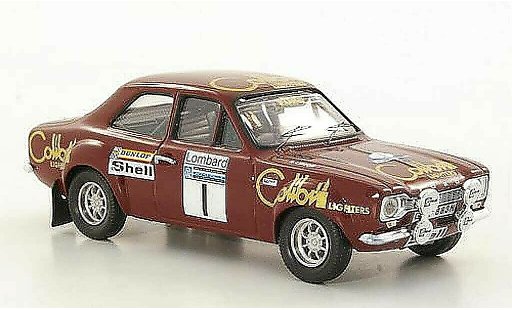 Ford Escort RS 1600 1/43 Trofeu No.1 T.Makinen / H.Liddon Lombard RAC Rally 1974 diecast model cars