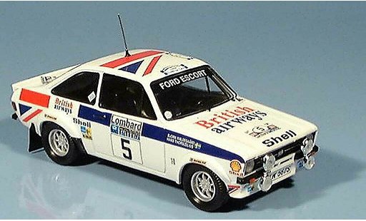 Ford Escort Rally 1/43 Trofeu RAC Waldegaard-Thorszelius 1977 diecast model cars