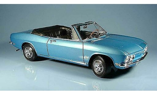 Chevrolet Corvair Coupe 1/18 Yat Ming monza blue 1969 diecast model cars