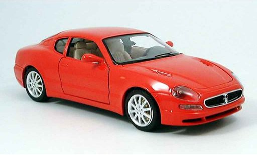 Maserati 3200 GT Base 1/18 Burago red 1998 diecast model cars