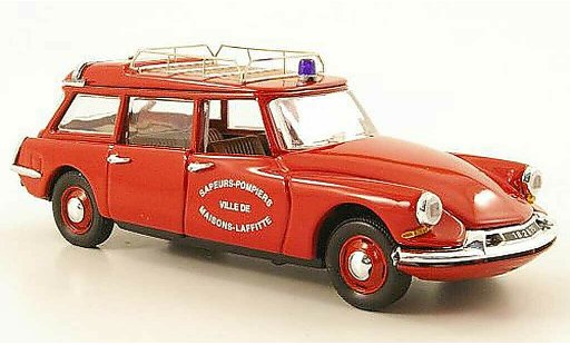 Citroen ID 19 pompiers 1/43 Rio Estate Fire brigade Maisons-Laffitte Fire brigade 1960 diecast model cars