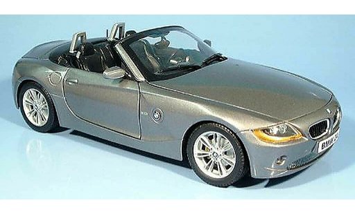 Bmw Z4 roadster 1/18 Ricko E85 grey 2002 diecast model cars