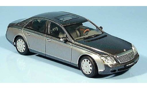 Maybach 57 SWB 1/43 Autoart grey metallisee 2002 diecast model cars