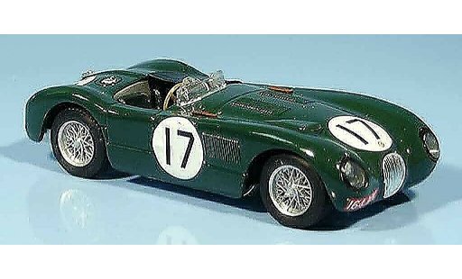 Jaguar C-Type Course 1/43 Brumm no.17 walker moss zweiter le mans 1953 diecast model cars