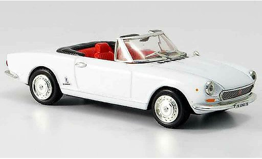 Fiat 124 Limousine 1/43 Vitesse white open diecast model cars