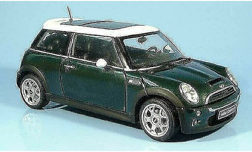 Mini Cooper S 1/18 Kyosho green diecast model cars