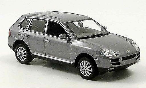 Porsche Cayenne Base 1/43 Minichamps V6 grey 2003 diecast model cars