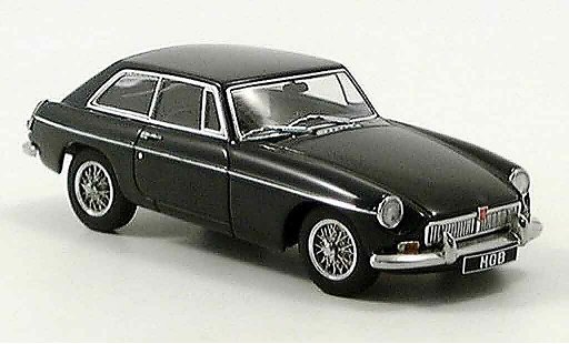 MG B GT 1/43 Autoart Coupe MK II green diecast model cars