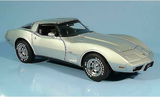 Chevrolet Corvette Coupe 1/18 Autoart C3 25th anniv grey 1978 diecast model cars