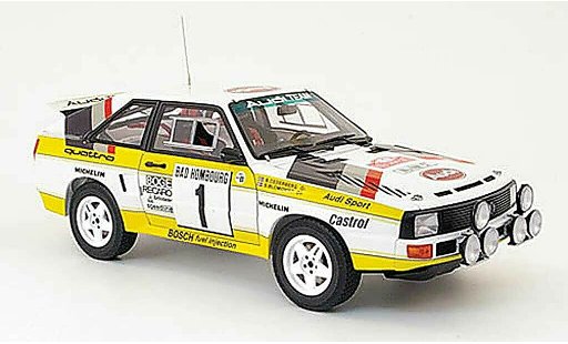 Audi Sport Quattro rallye 1/18 Autoart no.1 monte carlo 1985 diecast model cars