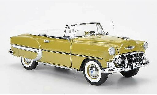 Chevrolet Bel Air Convertible 1/18 Sun Star 1953 oliv diecast model cars