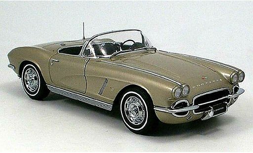 Chevrolet Corvette Convertible 1/18 Autoart C1 beige millenium edition 1962 diecast model cars