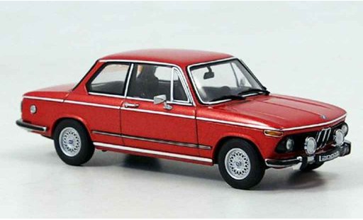 Bmw 2002 tii 1/43 Autoart L red 1974 diecast model cars