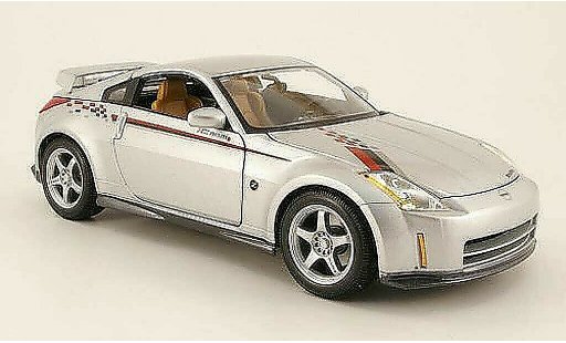 Nissan 350Z Nismo 1/18 Maisto s-tune grey metallized diecast model cars