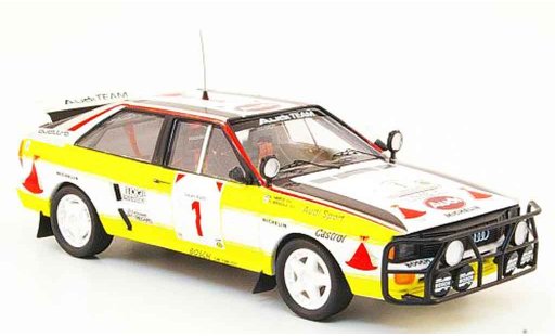 Audi Quattro rallye 1/43 Trofeu No.1 HB Safari Rally 1984 diecast model cars