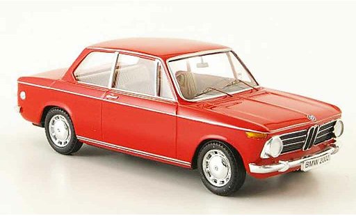 Bmw 2002 tii 1/43 Trofeu red 1981 diecast model cars