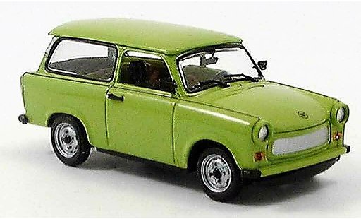 Trabant 601 Universal 1/43 Minichamps green 1985 diecast model cars