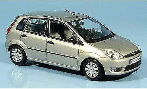 Ford Fiesta MKIV 1/43 Minichamps beige 2002 diecast model cars