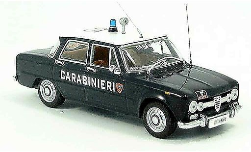 Alfa Romeo Giulia Berlina 1/43 Minichamps carabinieri italienische police 1970 diecast model cars