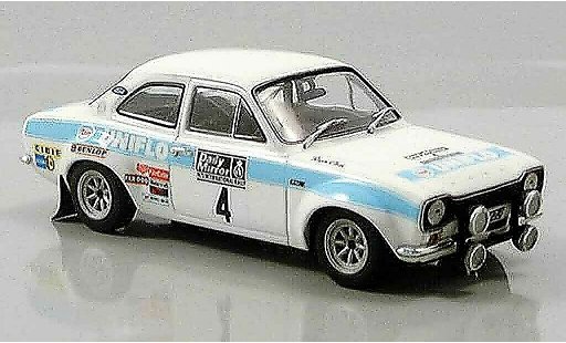 Ford Escort RS 1600 1/43 Minichamps RAC Clark Mason winner 1972 MK1 diecast model cars