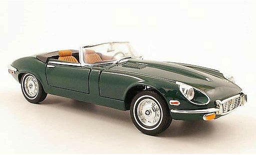 Jaguar E-Type 1971 1/18 Yat Ming green diecast model cars