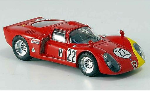 Alfa Romeo 33.2 daytona 1/43 Best 1968 No.22 Casoni/Biscardi diecast model cars