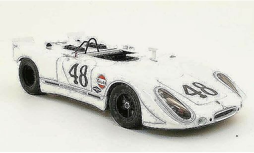 Porsche 908 1970 1/18 Autoart 2 no.48 s.mcque/p.revson sebring diecast model cars